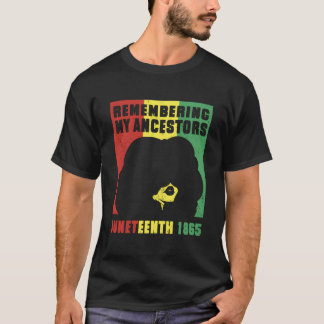 Camiseta Junenth Lembrando Meus Ancestrais