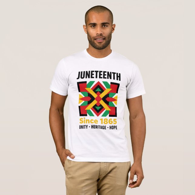 Camiseta Juneteenth (Frente Completa)