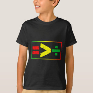 Camiseta Juneteenth 19 de junho de 1865 A Igualdade é Maior