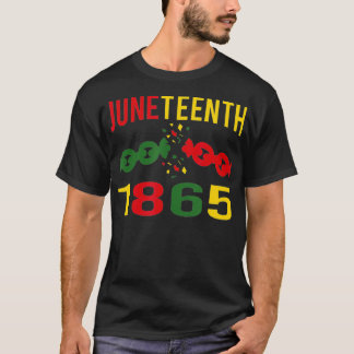 Camiseta Juneteenth African American Freedom Black History 