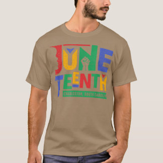 Camiseta Juneteenth Charleston South Carolina Black History