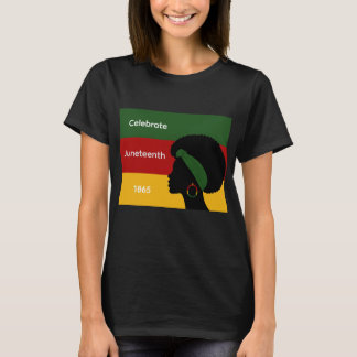 Camiseta Juneteenth Feminina