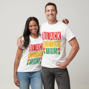Camiseta Juneteenth - História Negra