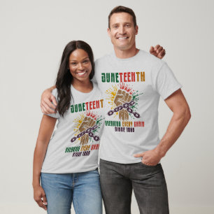 Camiseta Juneteenth - História Negra