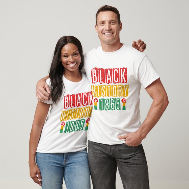 Camiseta Juneteenth - História Negra (Unissex)