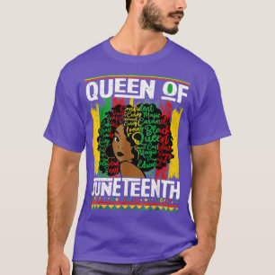 Camiseta Juneteenth Is My Independence Day Black Women Blac