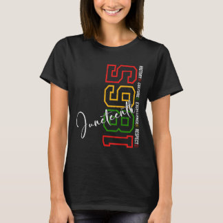 Camiseta Juneteenth Shirts Women Men African American Junet