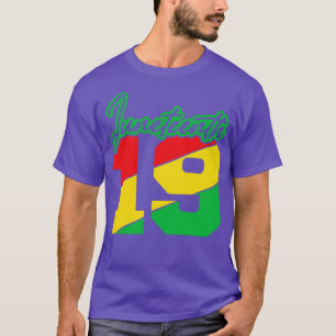 CAMISETA JUNETÉNIA 1865 LIBERDADE DE ORGULHO NEGRO