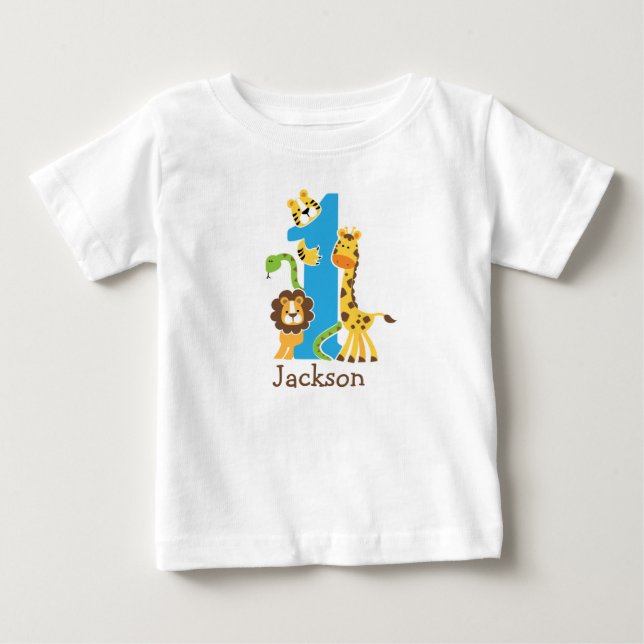Camiseta Jungle 1º Aniversário (Frente)