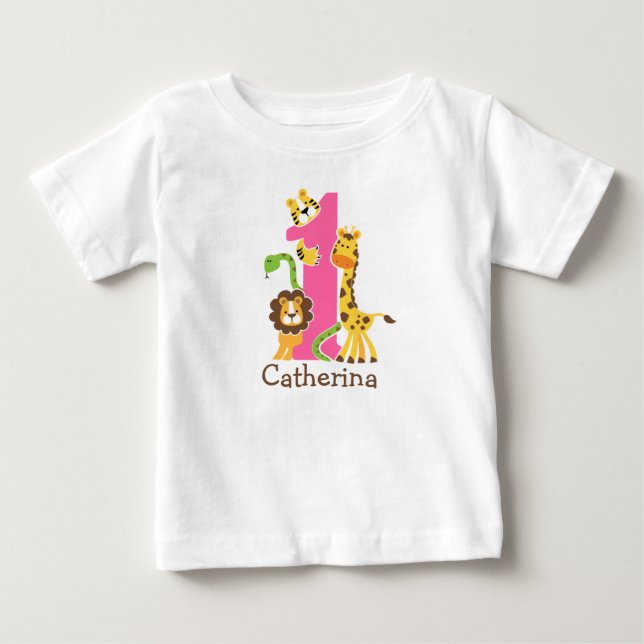 Camiseta Jungle 1º Aniversário (Frente)