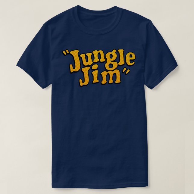 Camiseta Jungle Jim Retro 70 Drag Racer (Frente do Design)