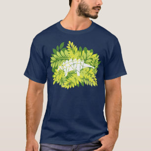 Camiseta Jungle Origami Ankylosaurus
