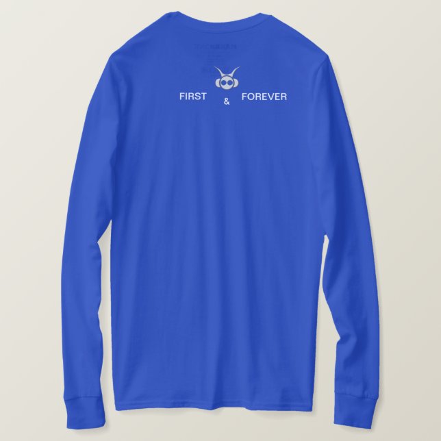 Camiseta JUNGLE SKY - logotipo pequeno e IMPRESSÃO TRASEIRO (Verso do Design)