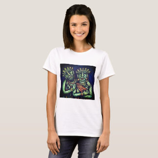 Camiseta Junglee de Design Moderno Multicolores