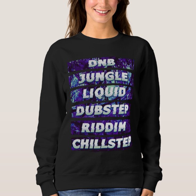 Camiseta Junglis DNB Dubstep Riddim EDM Rave Festival (Frente)