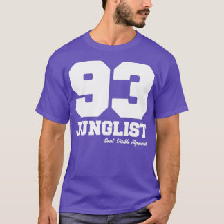 Camiseta Junglist 93 Drum ampamp Bass Lover Música Selva