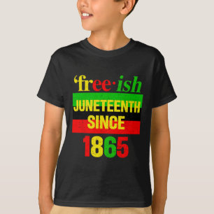 Camiseta Junho de 1865 História Negra Liberdade Americana A