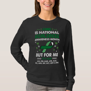 Camiseta Junho é mês de sensibilização para a escoliose nac
