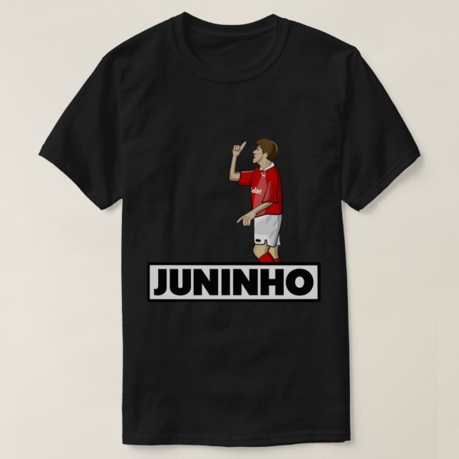 Camiseta Juninho Paulista MiddlesbroughDesign (Frente do Design)