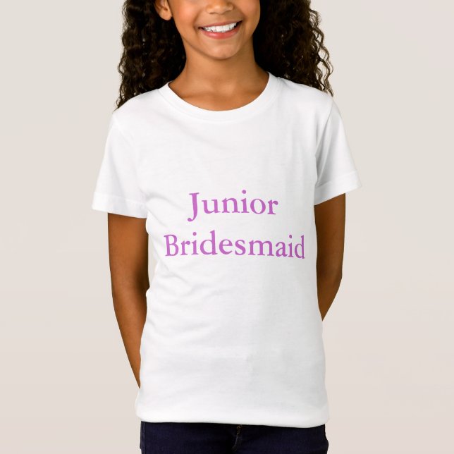 Camiseta Junior Bridesmaid (Frente)