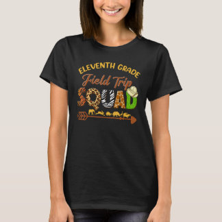 Camiseta Junior Students School Zoo Field Trip Squad Matchi