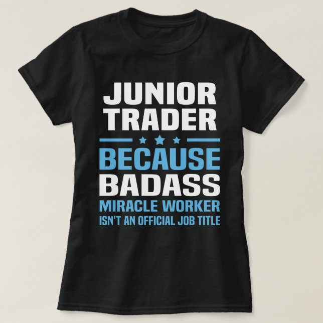 Camiseta Junior Trader (Frente do Design)