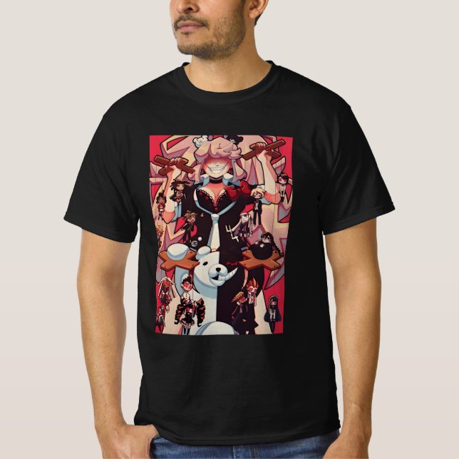 Camiseta Junko Enoshima poster (Frente)