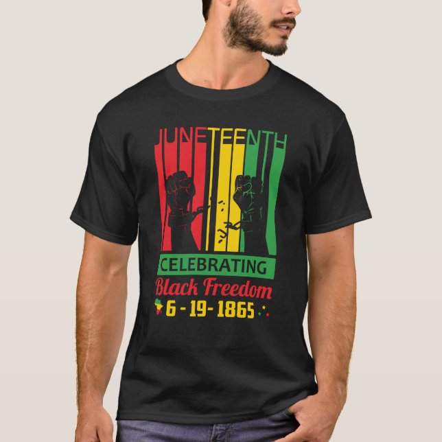 Camiseta Junta | 19 de junho de 1865 | Liberdade Negra (Frente)