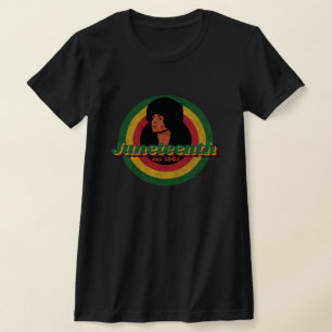Camiseta Junta   Cabelo Afro   Retro  