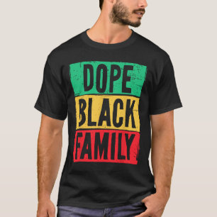 Camiseta Junta da Família Negra História Mês Correspondênci