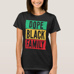 Camiseta Junta da Família Negra História Mês Correspondênci