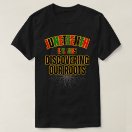 Camiseta Junta | Raízes africanas | História Negra Mês |