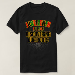 Camiseta Junta   Raízes africanas   História Negra Mês  
