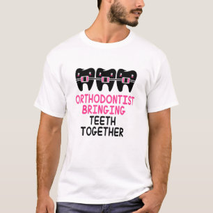 Camiseta Juntar os dentes ao ortodontista