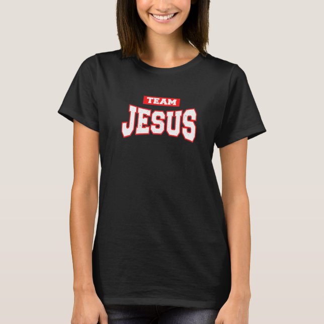 Camiseta Junte-Se À Equipe De Jesus Parody Bro (Frente)