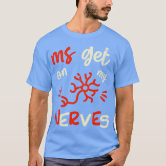 Camiseta Junte-se à luta que MS ganha em meus nervos por ho