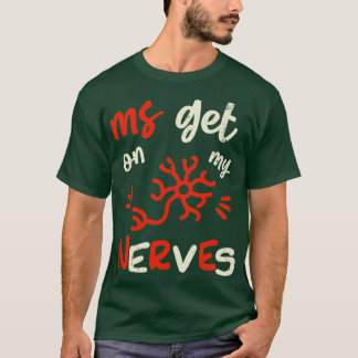 Camiseta Junte-se à luta que MS ganha em meus nervos por ho