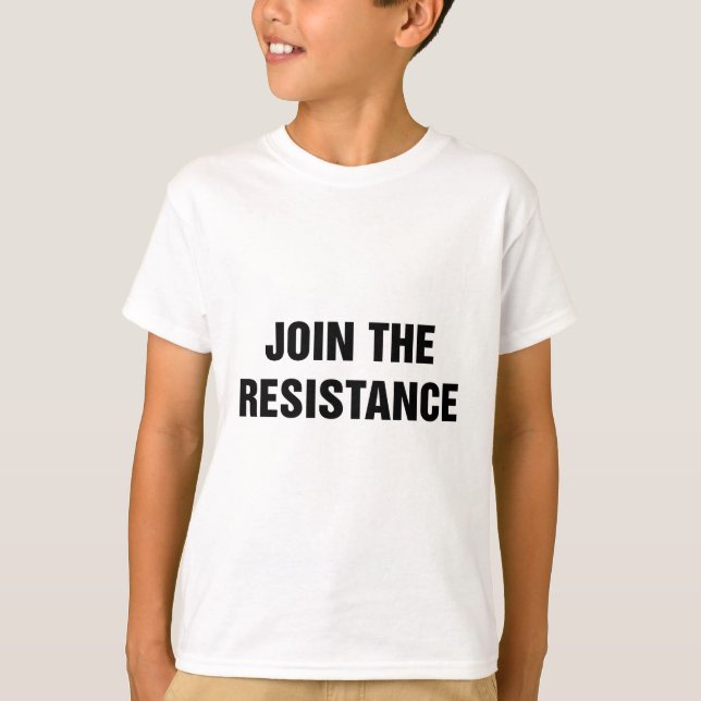 Camiseta Junte-se à Resistência (Frente)