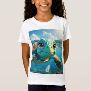 Camiseta Junte-se aos Heróis do Oceano de Azul - Sem Plásti