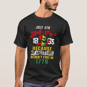 Camiseta Junth Junenésimo Afro-Americano