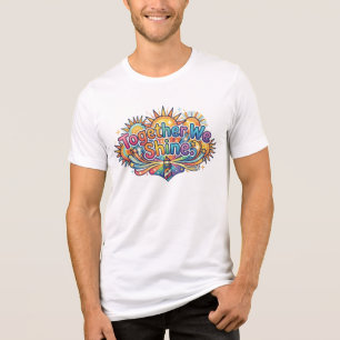 Camiseta Juntos Brilhamos