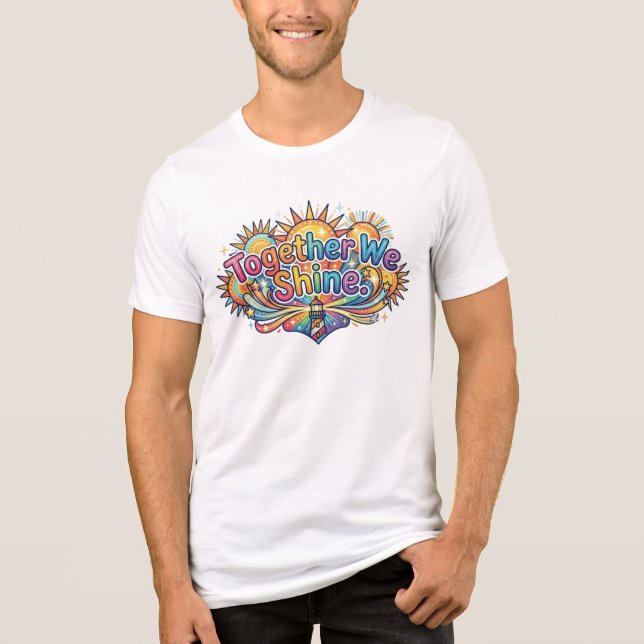 Camiseta Juntos Brilhamos (Frente)
