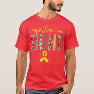 Camiseta Juntos, combatemos a consciência Cancer infantil D