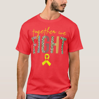 Camiseta Juntos, combatemos a consciência Cancer infantil D