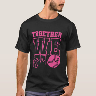Camiseta Juntos, Combatemos A Consciência Do Cancer De Mama