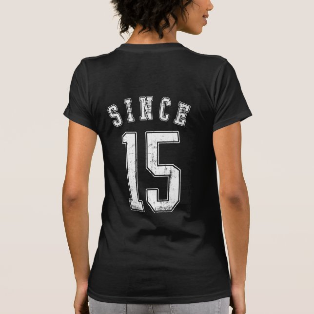 Camiseta Juntos Desde 2015 (Verso)