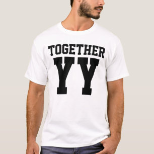 Camiseta Juntos Desde O Aniversário De Casamento (JUNTOS)