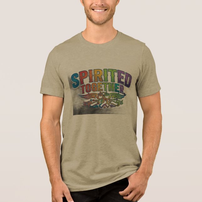 Camiseta Juntos e Animados (Frente)