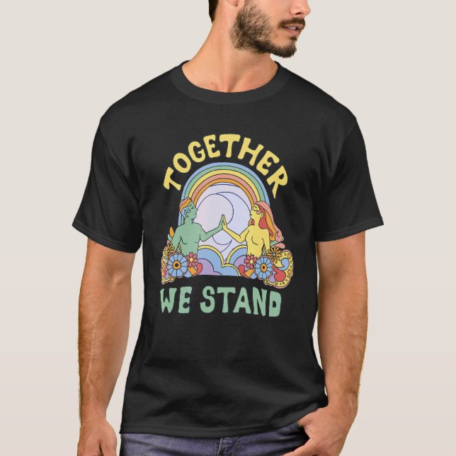 Camiseta Juntos, Ficamos (Frente)