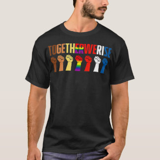 Camiseta Juntos Levantamos, Justiça Social, Igualdade